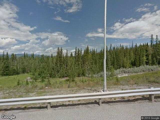 Street View image from Hinton, Alberta