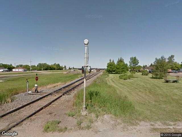 Street View image from Mannville, Alberta