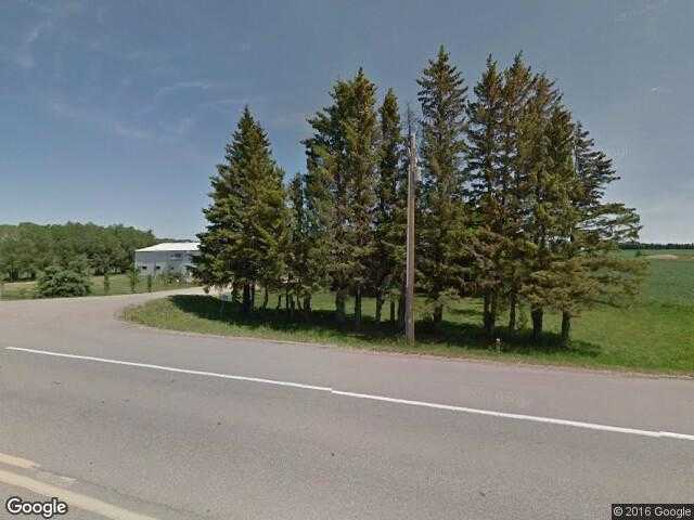Street View image from Niobe, Alberta
