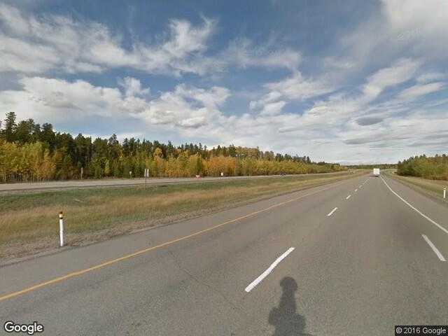 Street View image from Nojack, Alberta