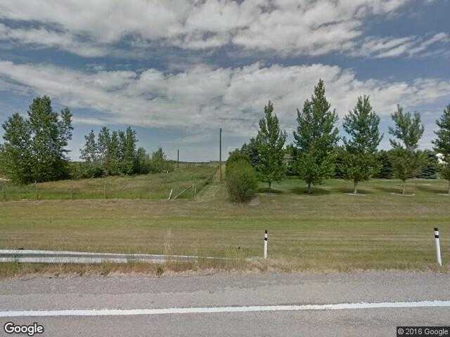 Street View image from Pearce, Alberta