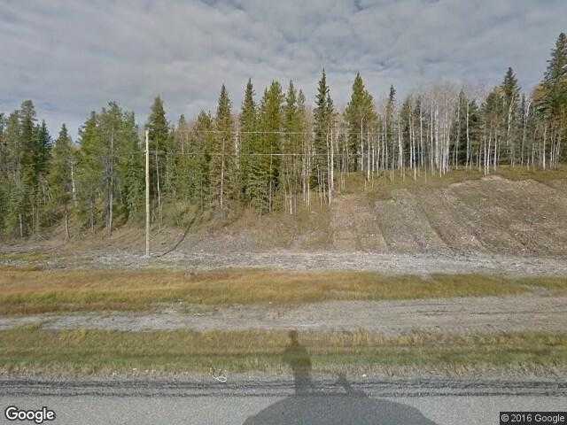 Street View image from Pedley, Alberta