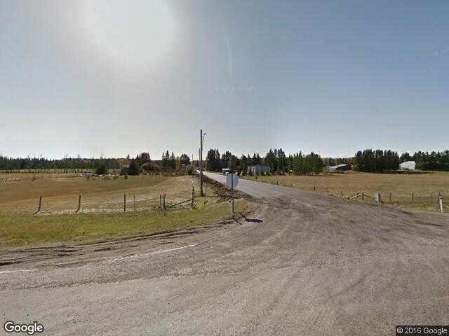 Street View image from Raven, Alberta