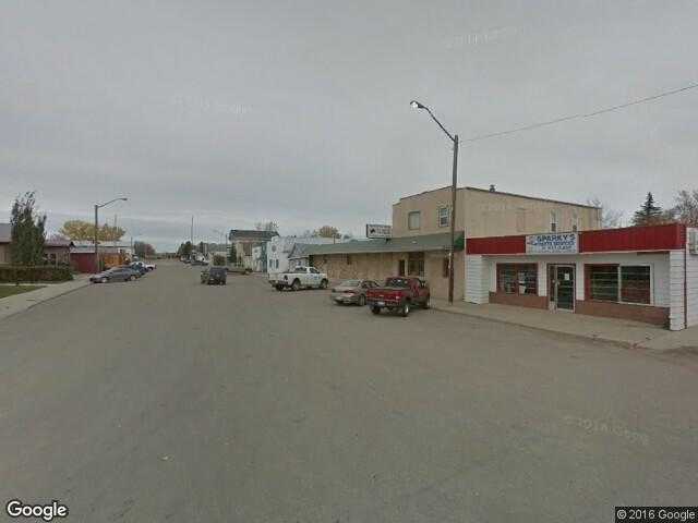 Street View image from Rockyford, Alberta