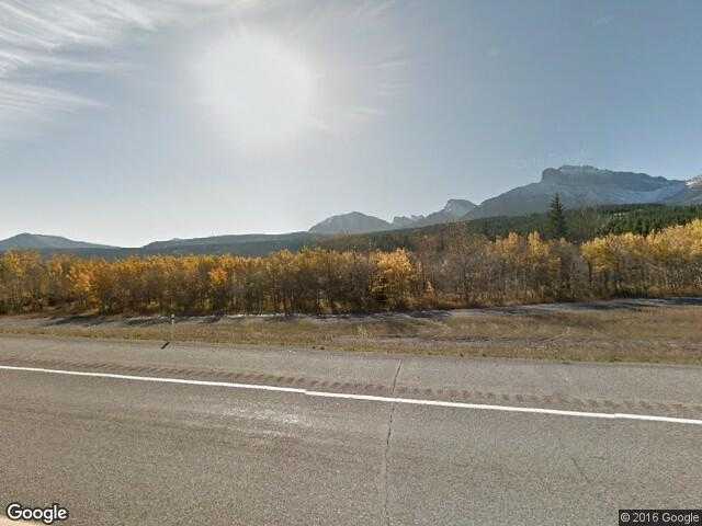 Street View image from Sentinel, Alberta