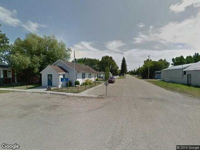 Street View image from Strome, Alberta