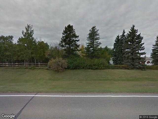 Street View image from Warden, Alberta