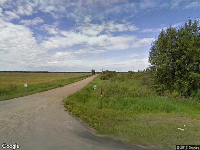 Street View image from Waugh, Alberta