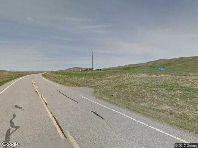 Street View image from Whiskey Gap, Alberta