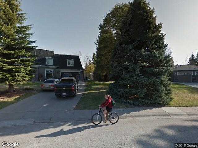 Street View image from Willow Park, Alberta