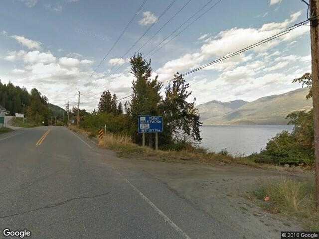 Street View image from Ainsworth Hot Springs, British Columbia 