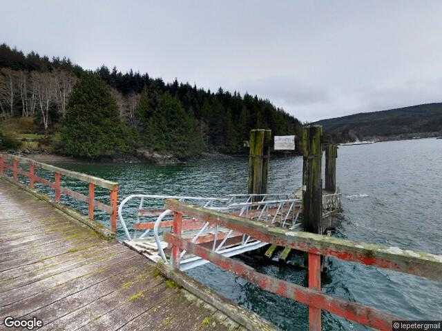 Street View image from Alliford Bay, British Columbia 