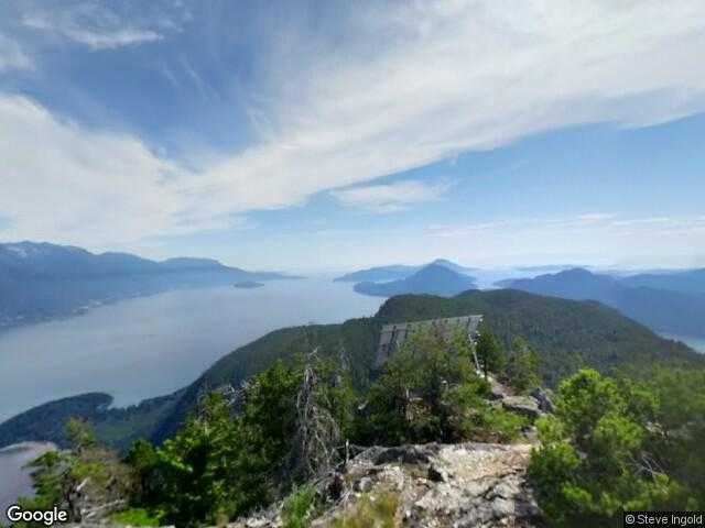 Street View image from Anvil Island, British Columbia 