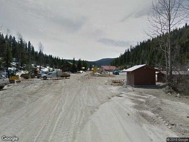 Street View image from Barkerville, British Columbia 