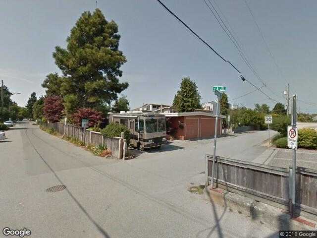 Street View image from Boundary Bay, British Columbia 