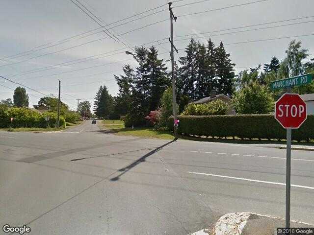 Street View image from Brentwood Bay, British Columbia 