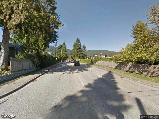 Street View image from Capilano Highlands, British Columbia 