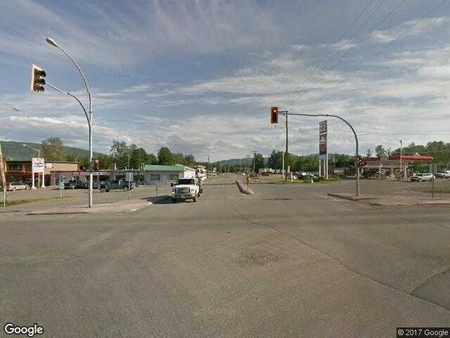 Street View image from Chetwynd, British Columbia 