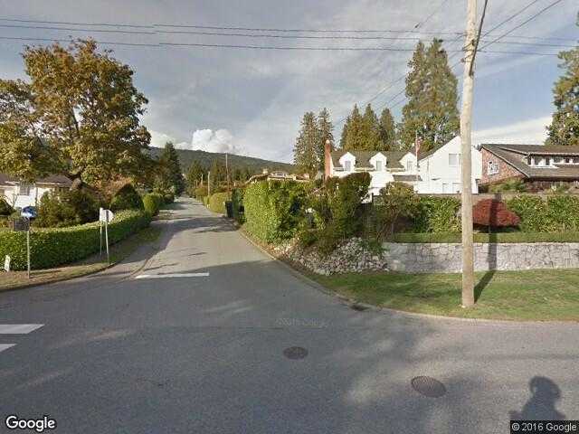 Street View image from Dundarave, British Columbia 