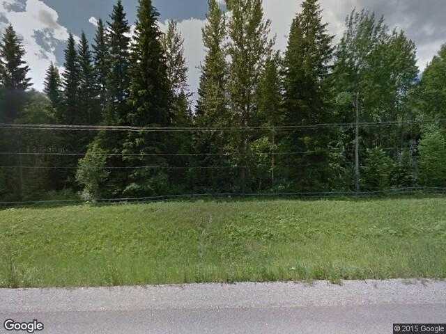 Street View image from Dunster, British Columbia 