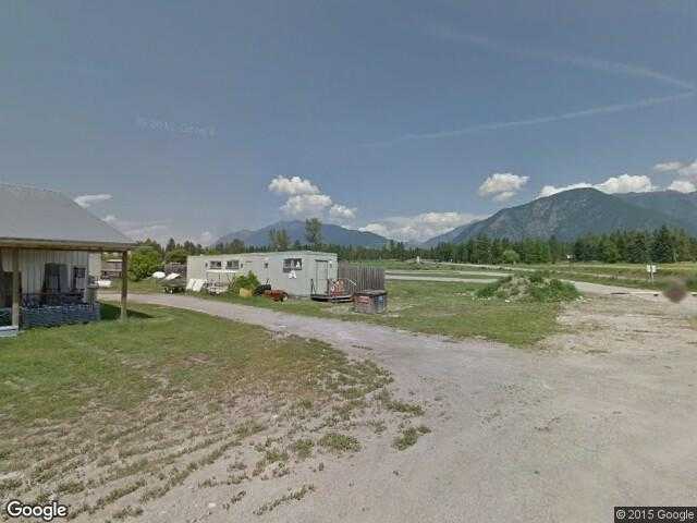 Street View image from Fort Steele, British Columbia 