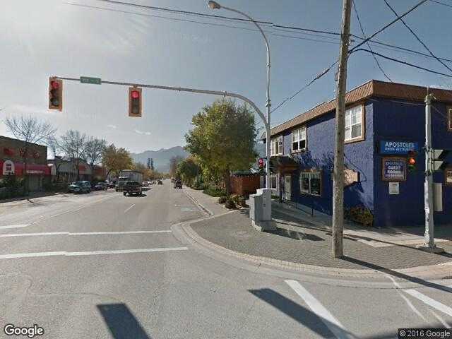 Street View image from Golden, British Columbia 