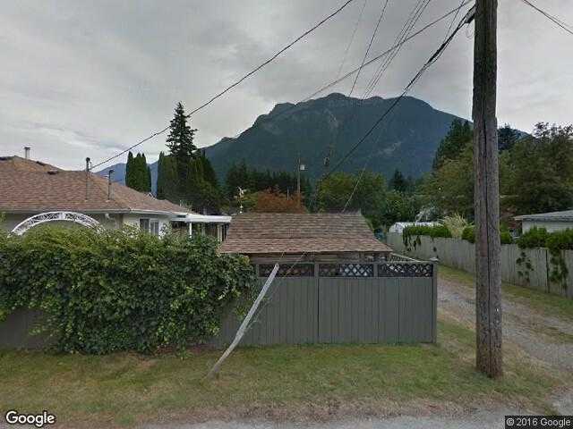 Street View image from Hope, British Columbia 