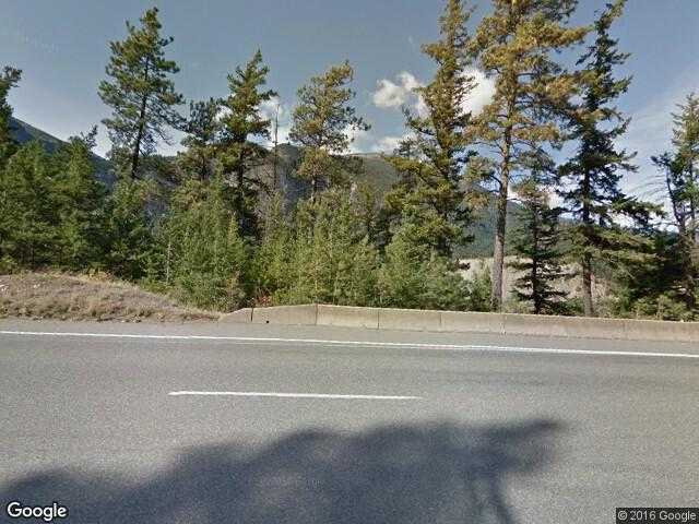 Street View image from Kanaka Bar, British Columbia 