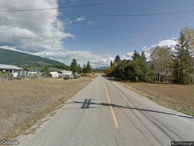 Street View image from Krestova, British Columbia 