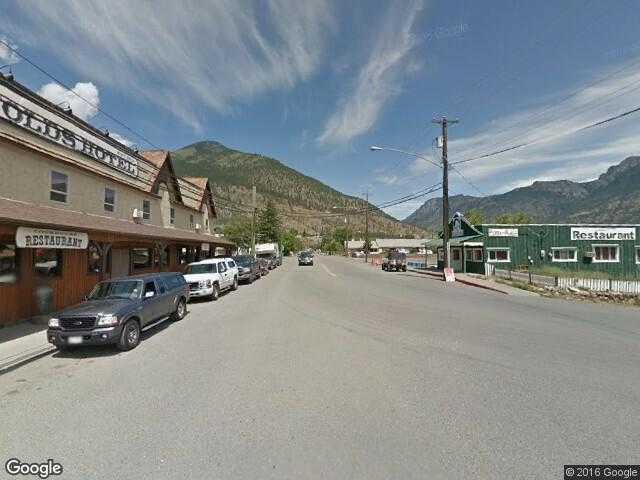 Street View image from Lillooet, British Columbia 