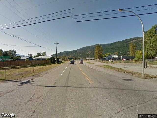 Street View image from Little Fort, British Columbia 