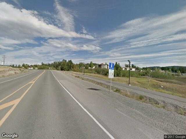 Street View image from Logan Lake, British Columbia 