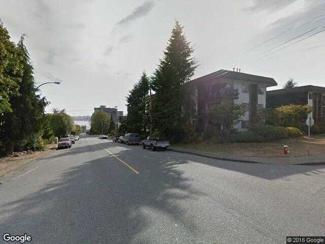 Street View image from Lower Lonsdale, British Columbia 