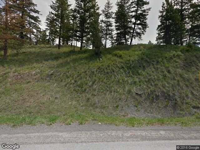Street View image from Monte Lake, British Columbia 