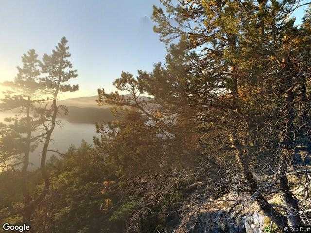 Street View image from Mount Gardner, British Columbia 