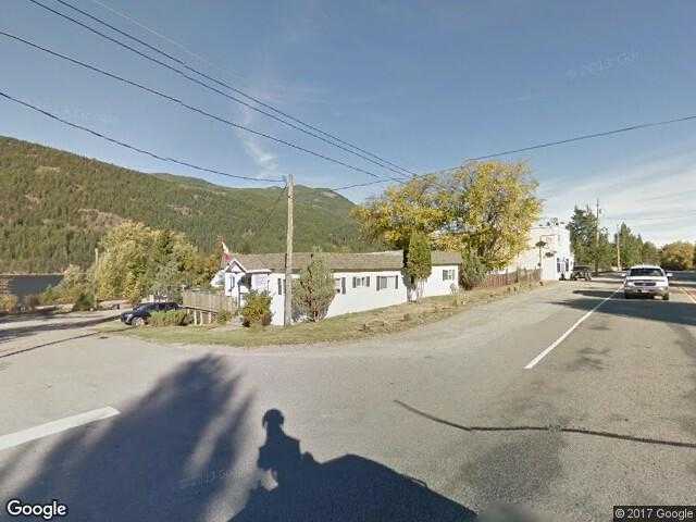 Street View image from Moyie, British Columbia 