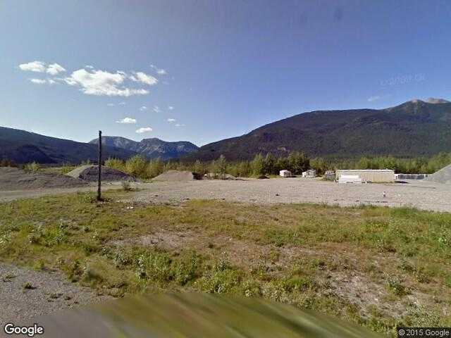 Street View image from Muncho Lake, British Columbia 
