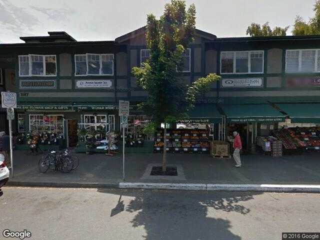 Street View image from Oak Bay, British Columbia 