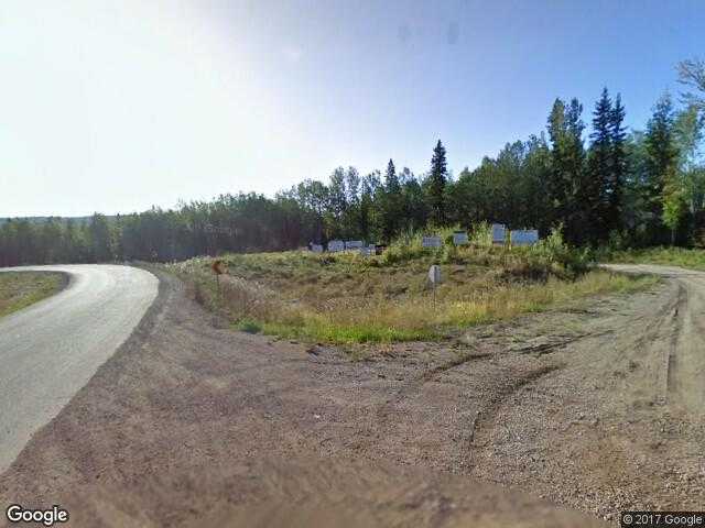 Street View image from Old Fort Nelson, British Columbia 