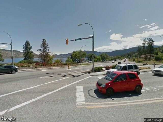Street View image from Peachland, British Columbia 