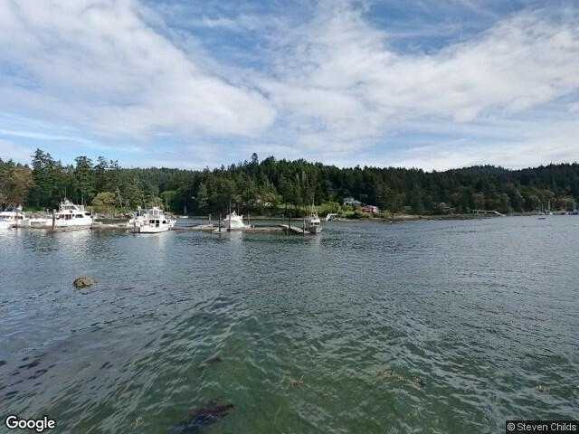 Street View image from Pender Island, British Columbia 