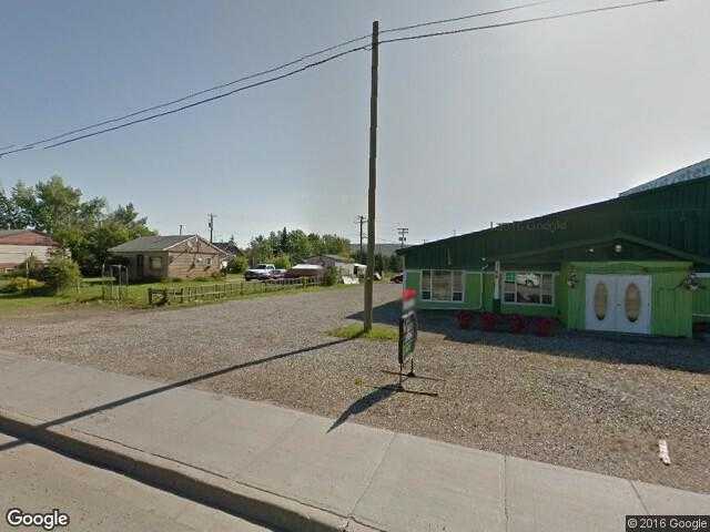 Street View image from Pouce Coupe, British Columbia 