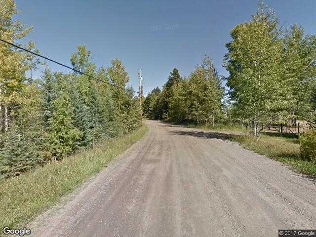 Street View image from Roe Lake, British Columbia 