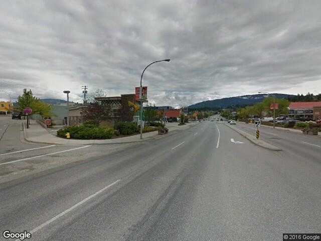 Street View image from Salmon Arm, British Columbia 