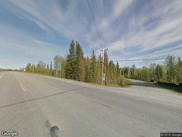 Street View image from Salmon Valley, British Columbia 