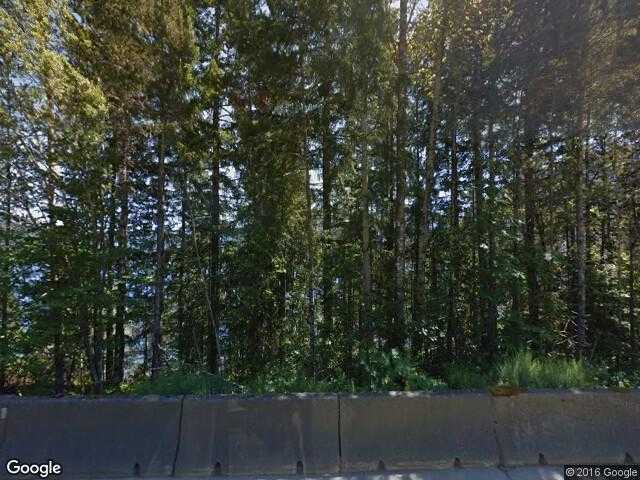 Street View image from Sproat Lake, British Columbia 