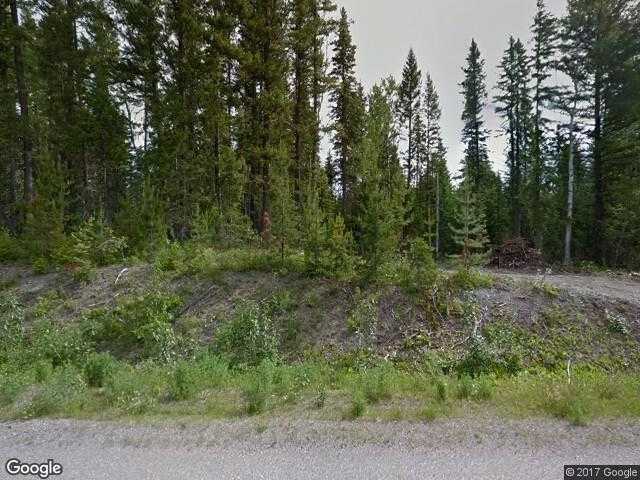 Street View image from Ten Mile Lake, British Columbia 