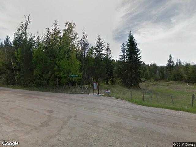 Street View image from Turtle Valley, British Columbia 