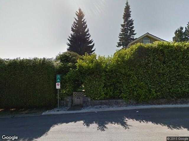 Street View image from West Vancouver, British Columbia 