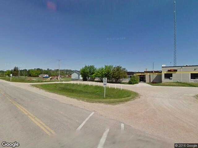 Street View image from Alonsa, Manitoba